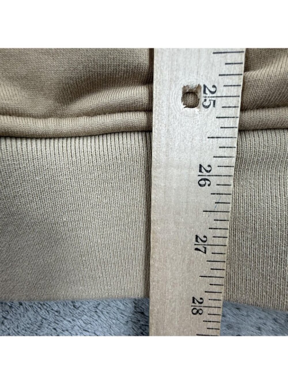Qilo Hoodie Mens Large Beige Pullover Rocket Launcher Graphic Fleece Tactical - Picture 13 of 15